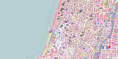 지도 쉔킨 street Tel Aviv
